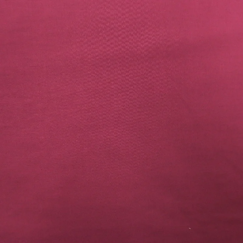 Bargain Bin Burgundy Solid Cotton Blended Broadcloth