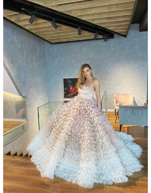 Special Savings African Ball Gown With Covered Head