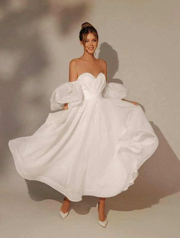 Online Only Version White Wedding Dress