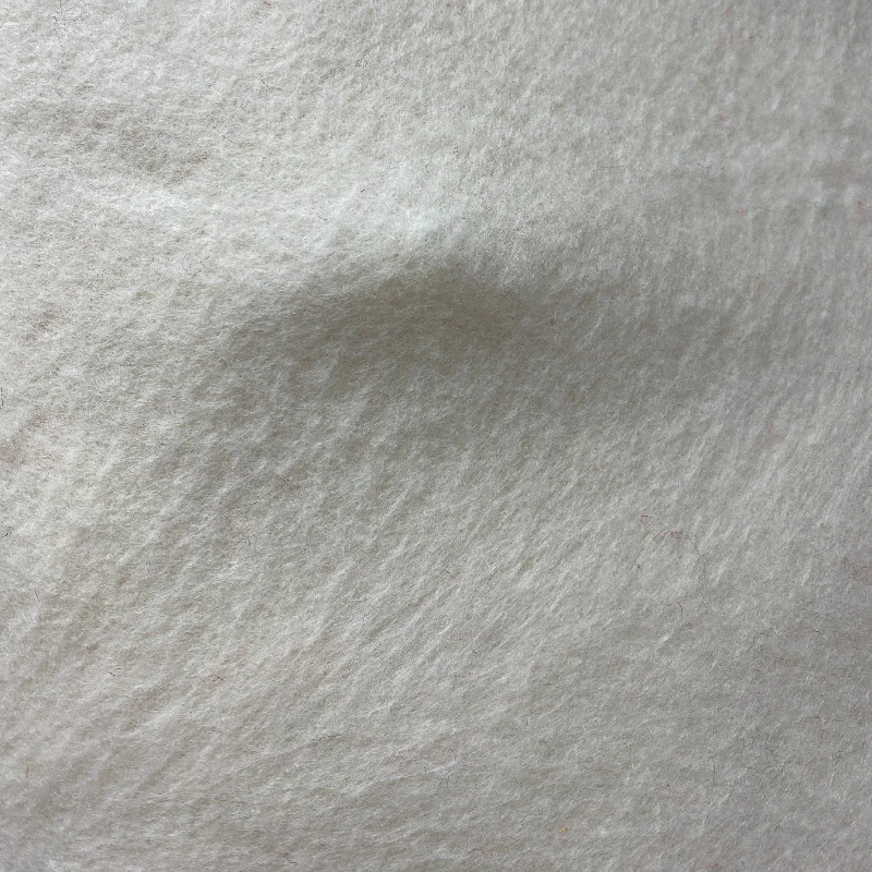 New Deals Ivory Acrylic Felt Fabric