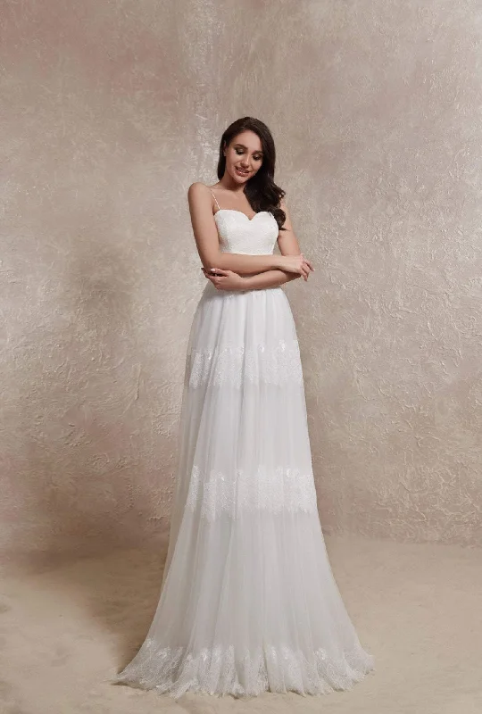 Deal Dash Blister White Wedding Dress