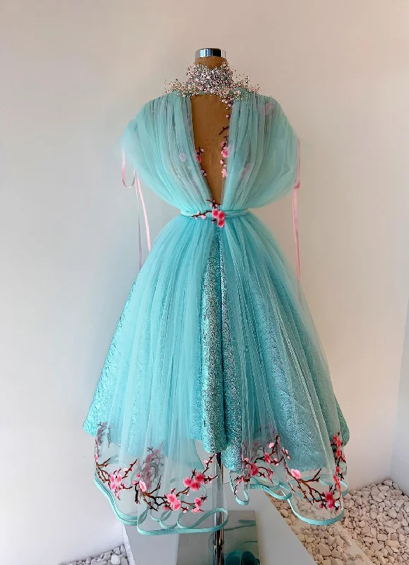 Price Rollback Princess Short Strapless Tulle Cocktail Dress