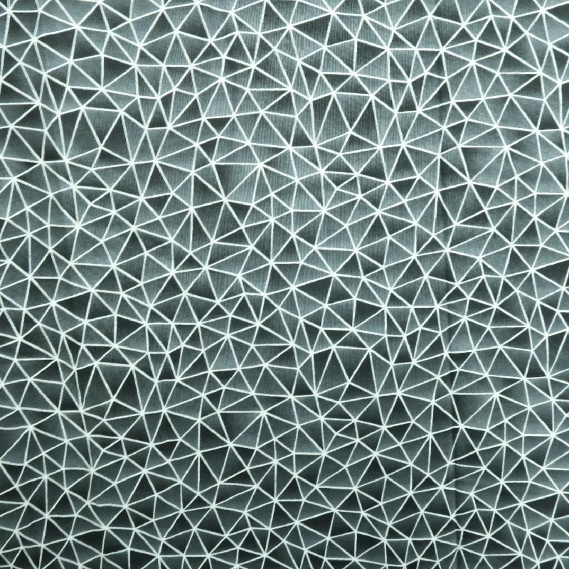 Limited Edition Black, Gray and White Cotton Blended Broadcloth