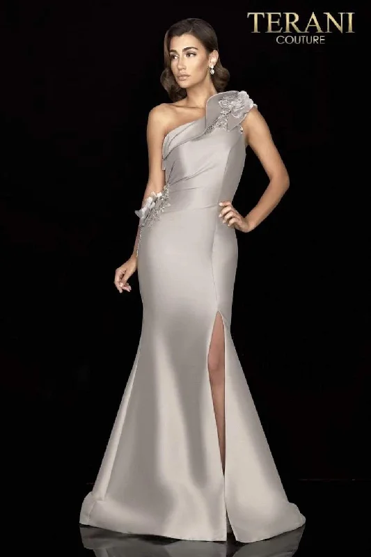 Steals and Deals God Grey Evening Dress