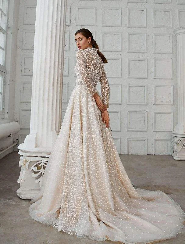 Limited Availability White Eyed Wedding Dress