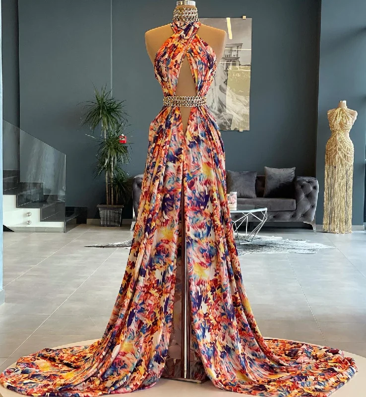 Limited Availability Haisley Backless Celebrity Dresses