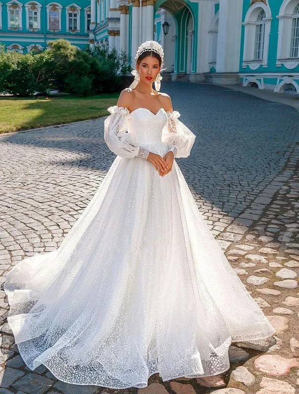 Unbeatable Prices Dramatic Strapless White Wedding Dress