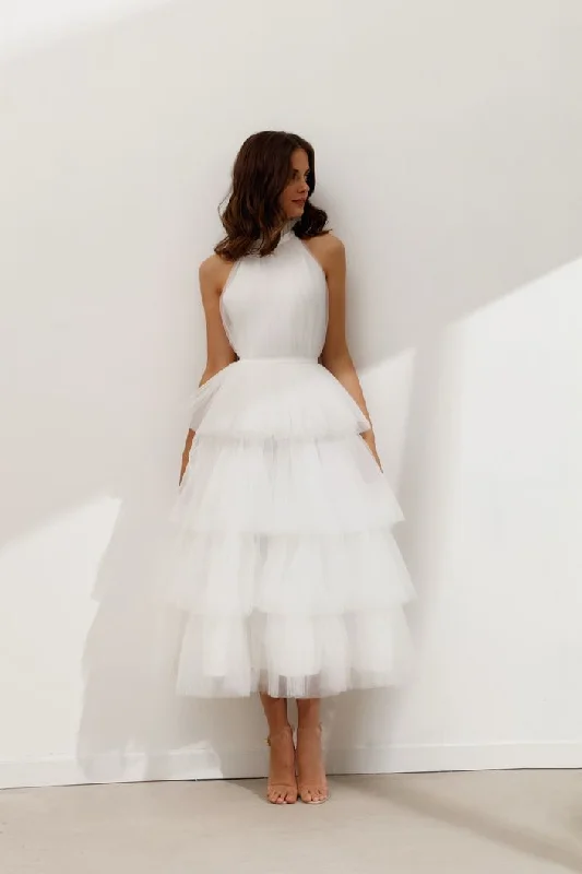 The Best Prices Lordly White Wedding Dress