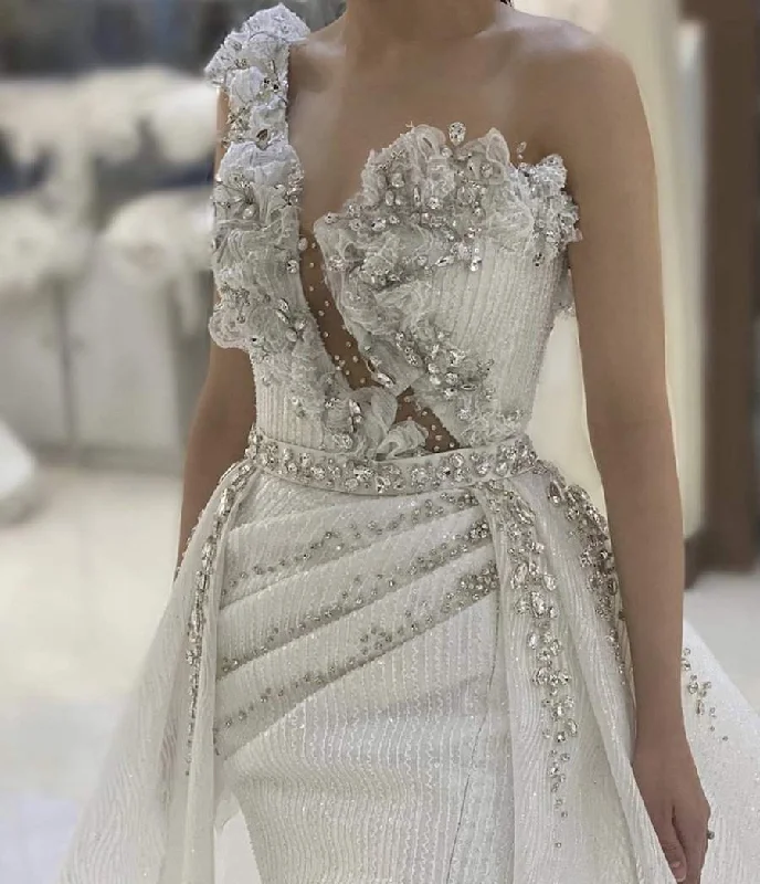 Savings Event Wedding Dress With Swarovski Stones