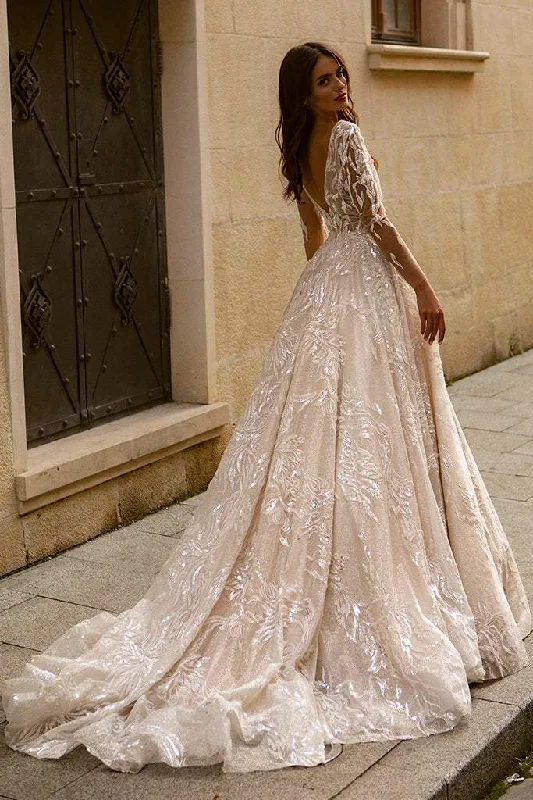 Unmissable Offer Beautiful Tan Wedding Dress