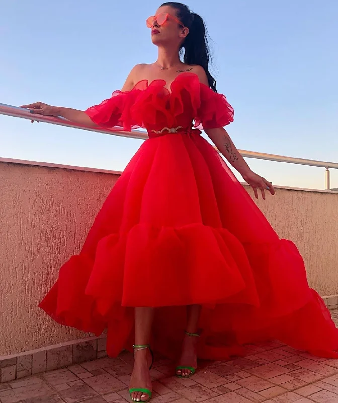 Last Chance Beamish Off-Shoulder Evening Dress