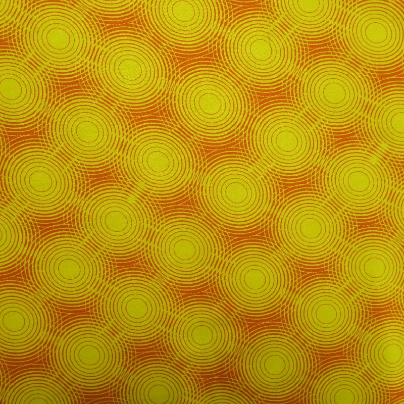 Holiday Sale Yellow and Orange Cotton Blended Broadcloth