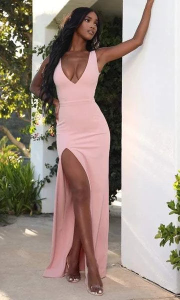 Amazing Deals Heavy Pink Evening Dress