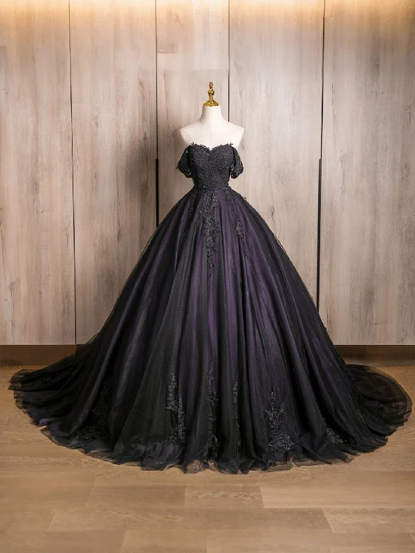 Black/Dark Purple