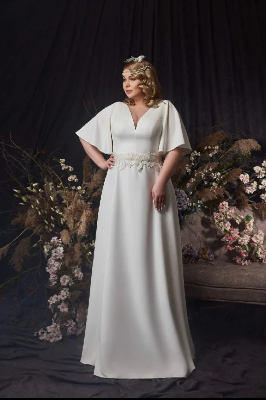 Massive Deals Ruby White Wedding Dress