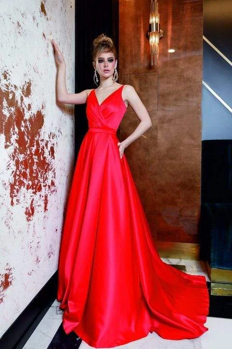 Referral Discount Lieb Red Evening Dress