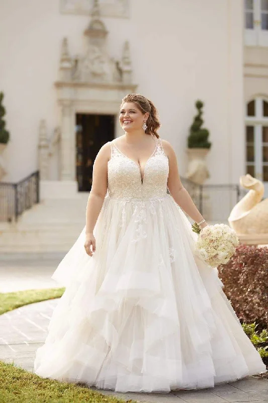 Super Bargain Empire Plus Size Wedding Gown