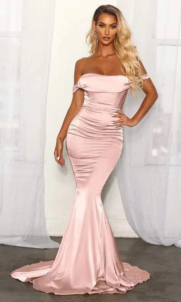 Friends and Family Sale National Pink Evening Dress