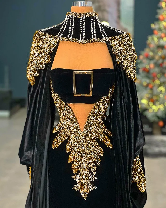 Shop and Save Lifestyle Black Long Evening Dress