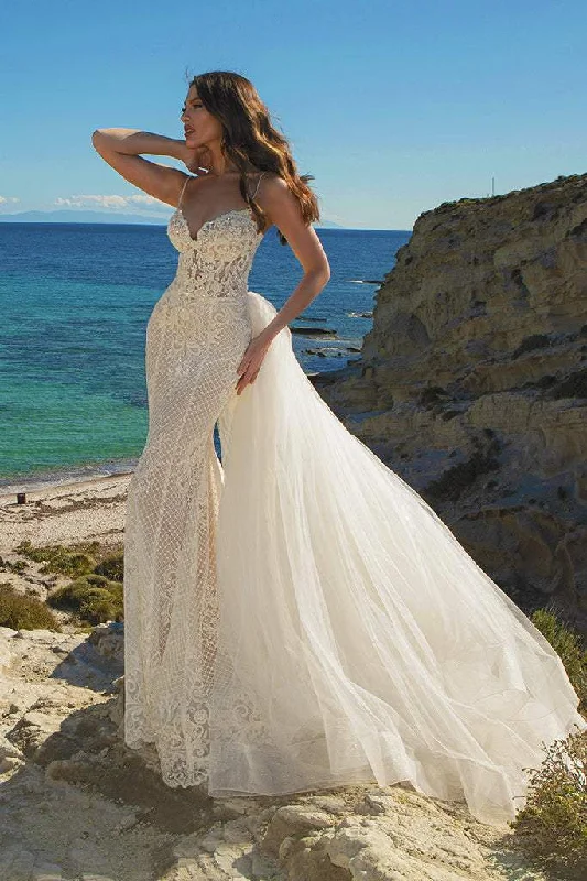 Hurry In Rice White Wedding Dress