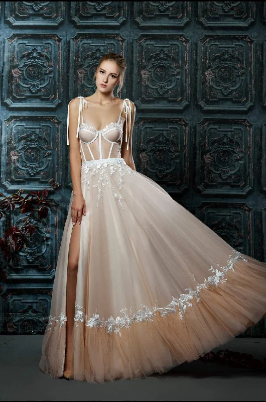 Steals and Deals Pine White Wedding Dress