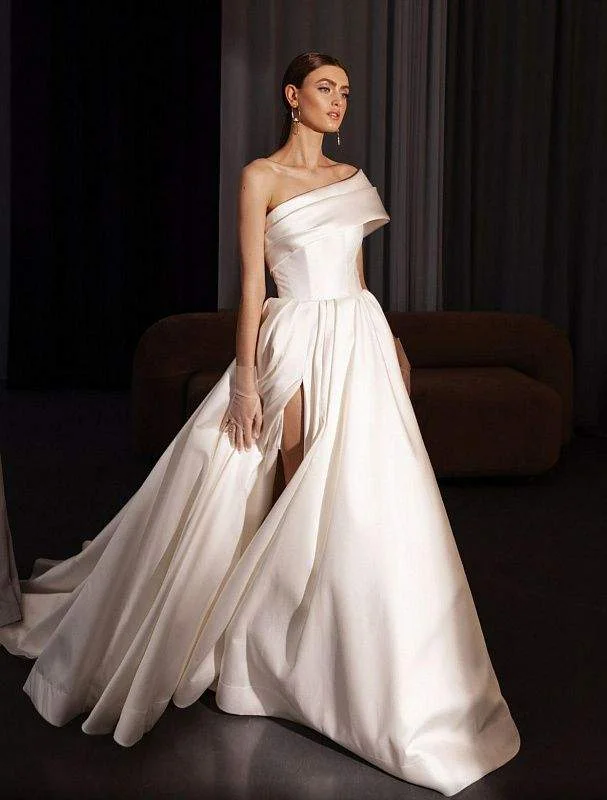 Discount Deals Guillemot White Wedding Dress