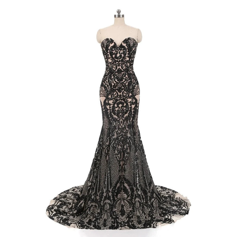 Super Deal Vintage Black Lace