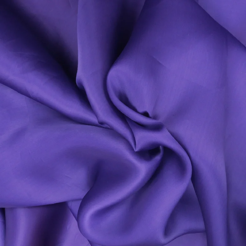 Amazing Deals Solid Eggplant Silk Satin Organza Fabric 54" 12mm