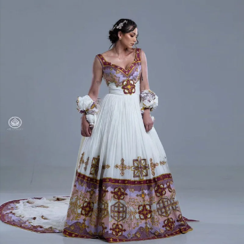 Epic Deals Wonchi Ethiopian Wedding Dress