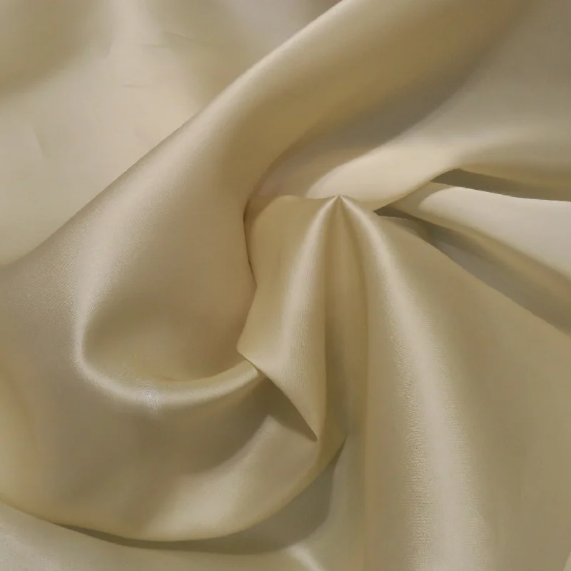 Lowest Prices Solid Champagne Silk Satin Organza Fabric 54" 12mm