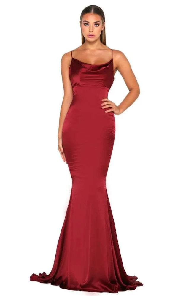Today’s Deal Spicy Red Evening Dress