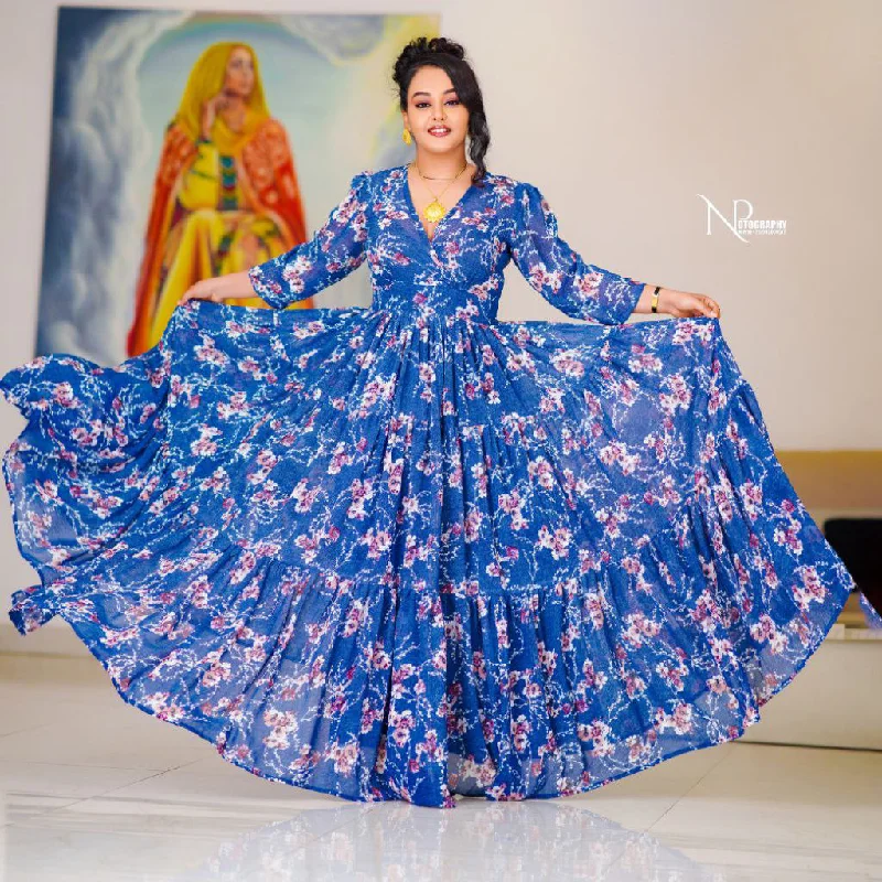 Season Finale Sale Lucy Ethiopian Chiffon Dess