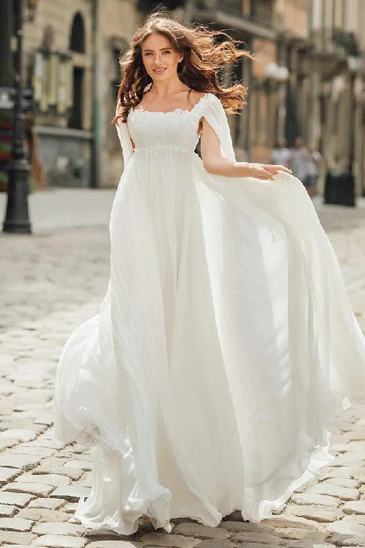 Great Bargains Snow White Wedding Dress
