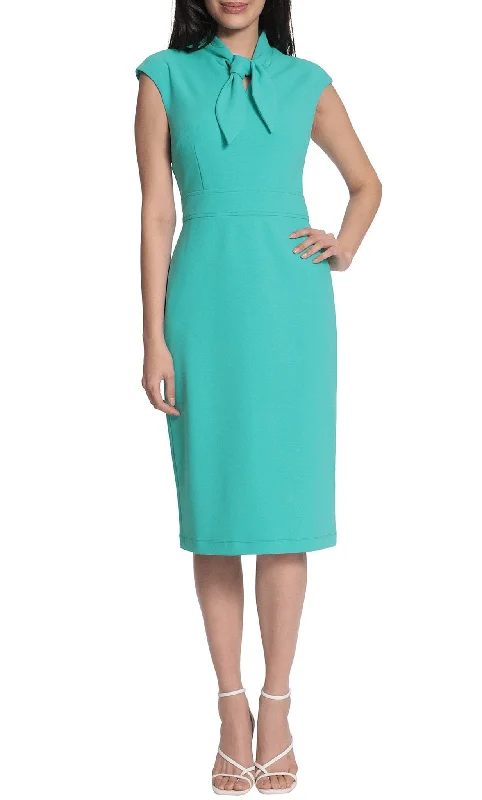Lowest Price Maggy London G5249M - Cap Sleeve Crepe Dress