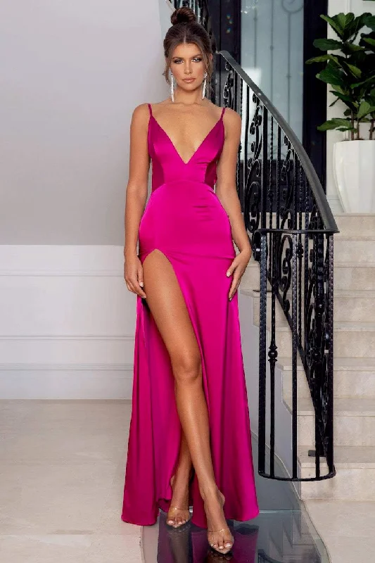 Reduced Prices PURPLE PINK EVENING DRESS