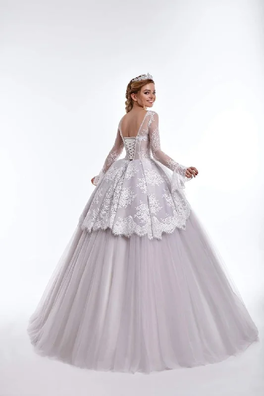 Quick Sale Light Pink Wedding Dress A-Line