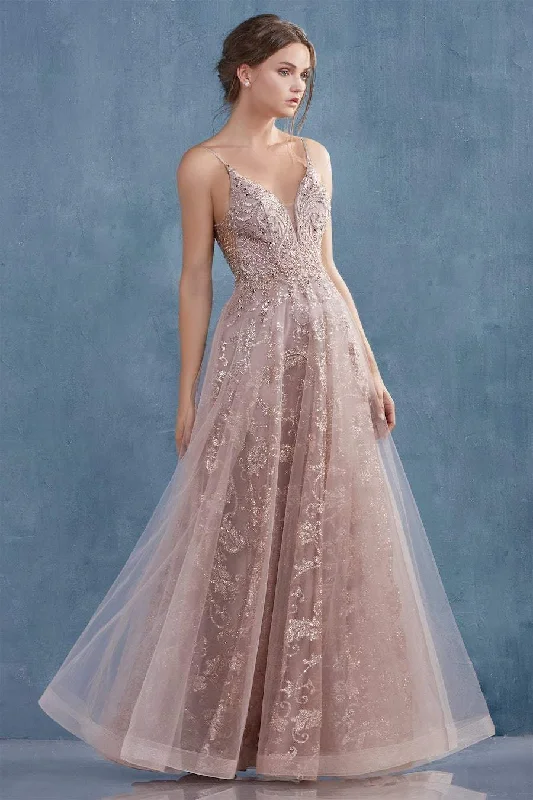 Price Meltdown Button Crème Evening Dress