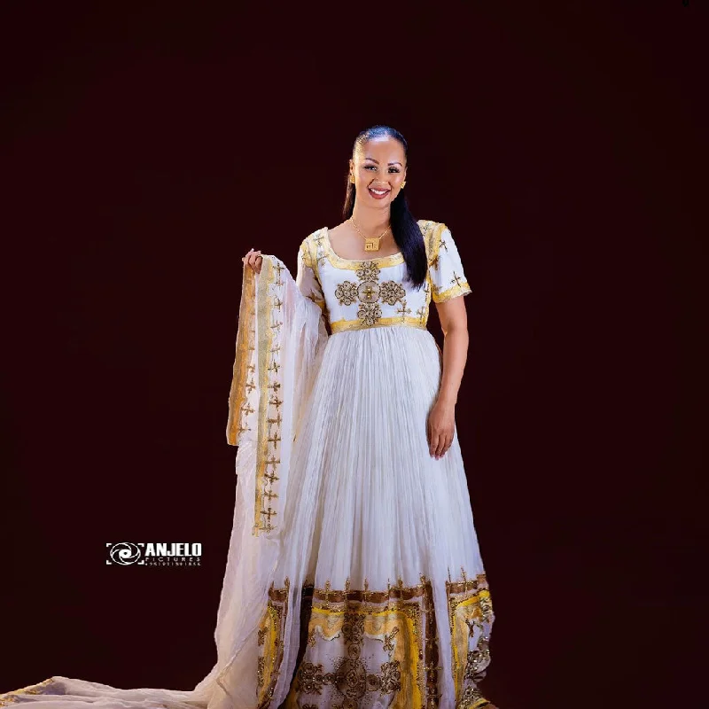 Instant Discount Alem Habesha Wedding Dress