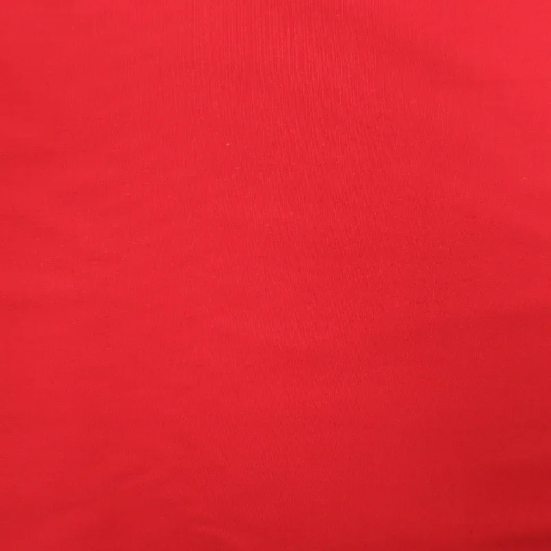 Savings Spectacular Red Solid Cotton Blended Broadcloth