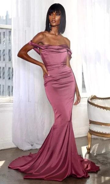 Weekend Flash Sale Plaid Pink Evening Dress