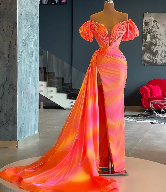 Quick Sale Enchanting Off-Shoulder Evening Dress