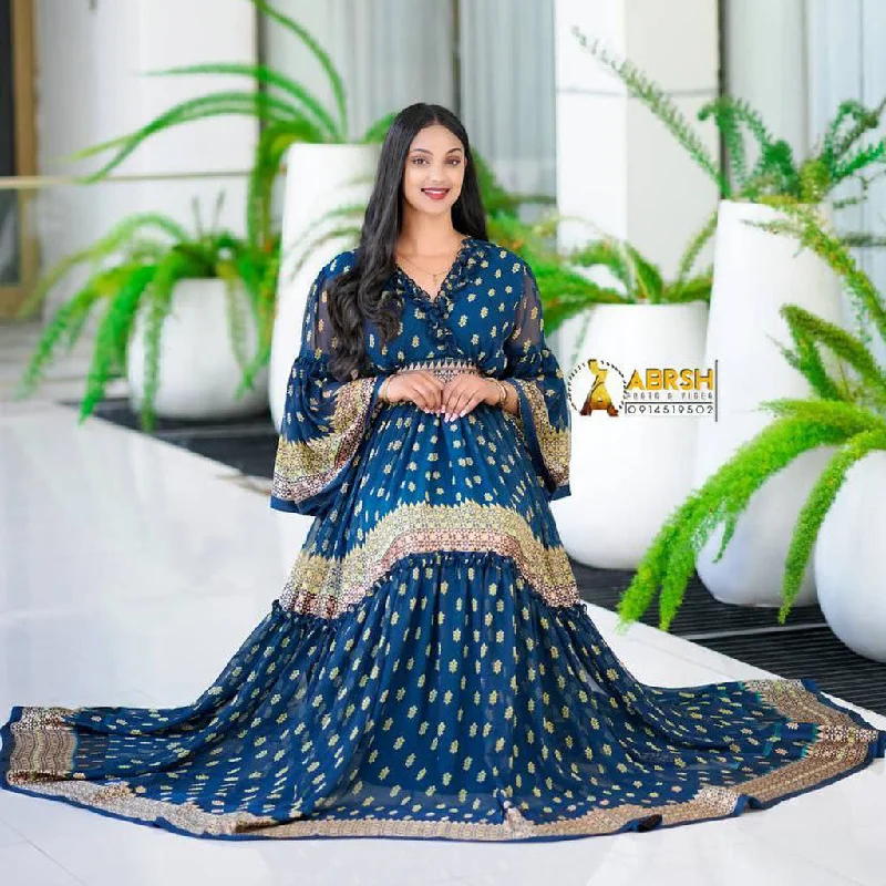 Big Discounts Ethiopian Ethiopian Chiffon Dress