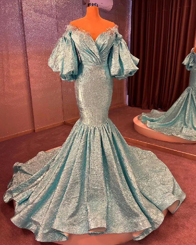 Special Buy Enticing Off-Shoulder Evening Dress