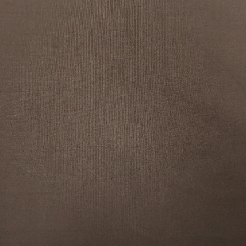 Factory Direct Sale Brown Solid Cotton Blended Broadcloth