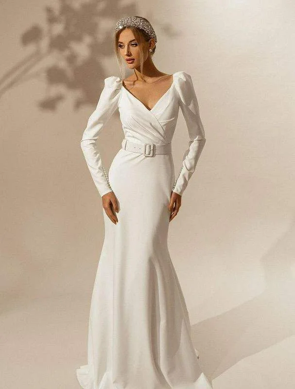 Price Reduction Sauce White Wedding Dress