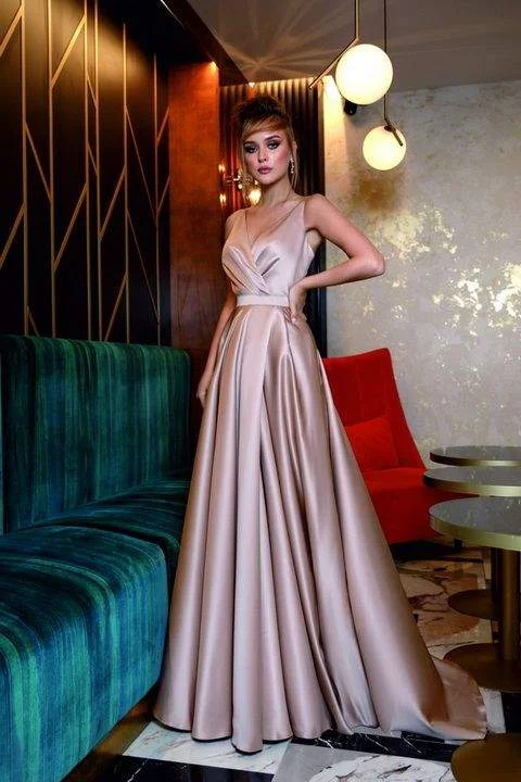 Weekend Flash Sale Leucro Pink Evening Dress
