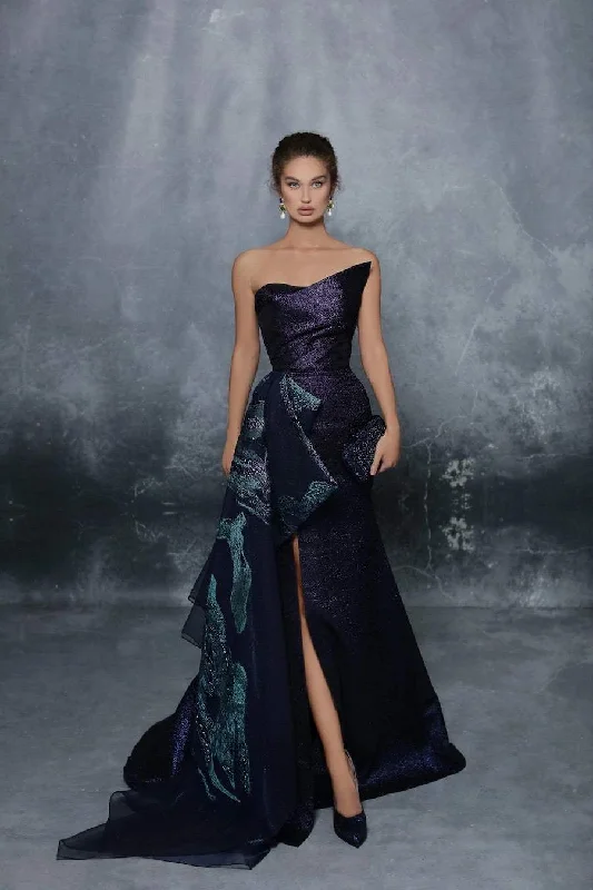 Extra Savings Aroura Black Evening Dress