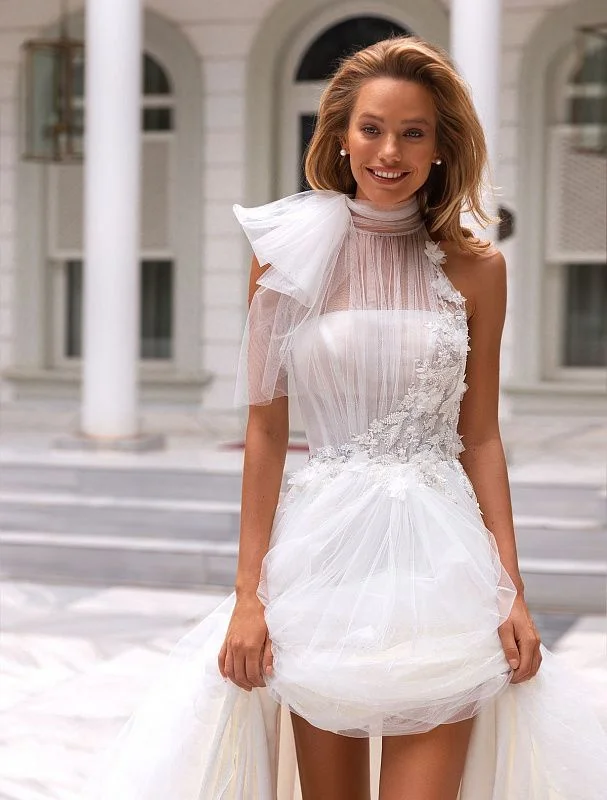Huge Savings Exquisite White Wedding Dress