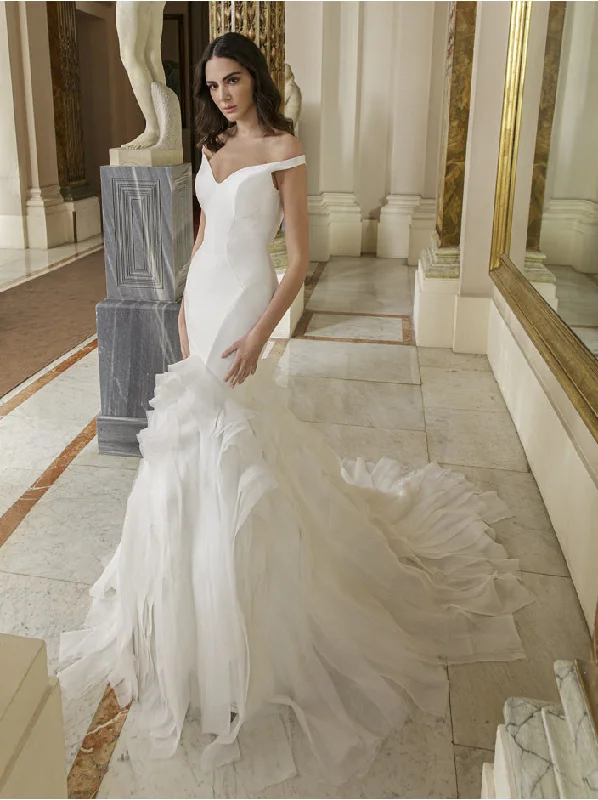 Mega Deal Extravagant White Wedding Dress