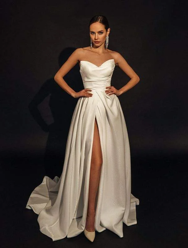 Don't Miss Sweetheart Bridal White Wedding Dress